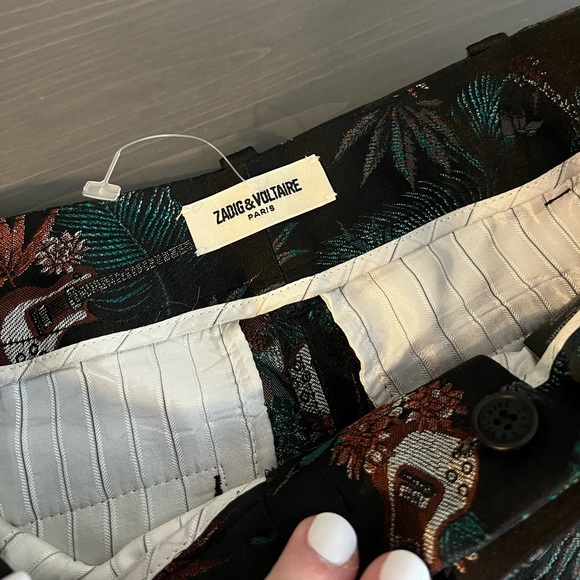Zadig & Voltaire Posh Jungle Pants NWOT - Picture 8 of 12